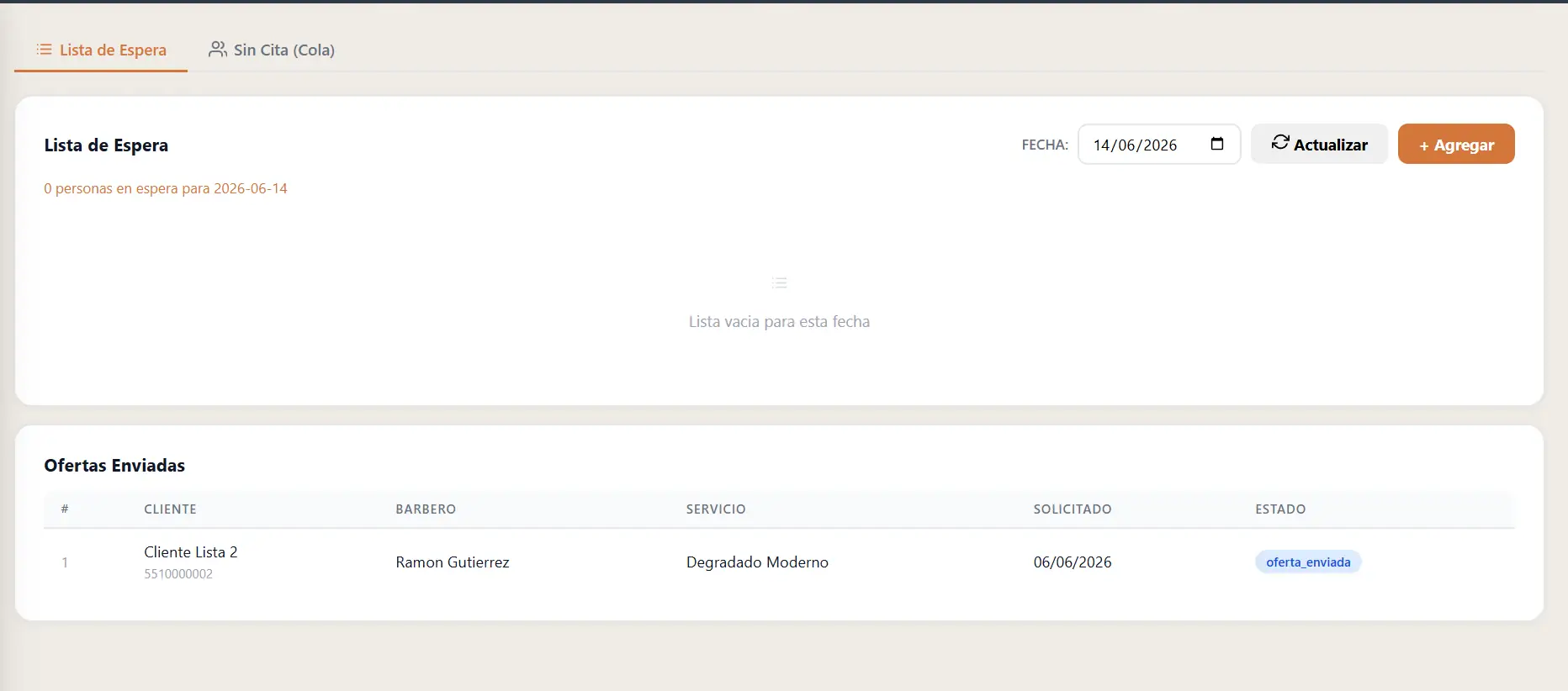 Lista de espera