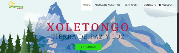 Ejemplo de sitio web